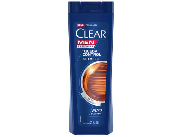 Shampoo Clear Anticaspa Queda Control - 200ml Menor preço em Shampoo Clear Anticaspa Queda Control - 200ml