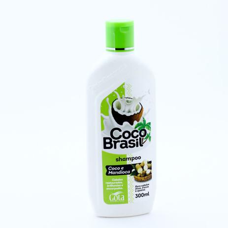 Shampoo Coco E Mandioca - Gota Dourada 300ml Menor preço em Shampoo Coco E Mandioca - Gota Dourada 300ml