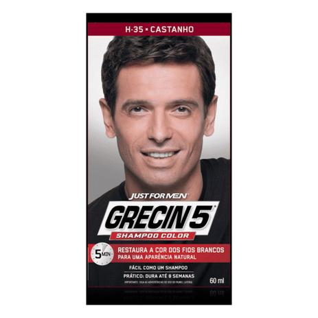 Shampoo Color Grecin 5 Castanho Menor preço em Shampoo Color Grecin 5 Castanho