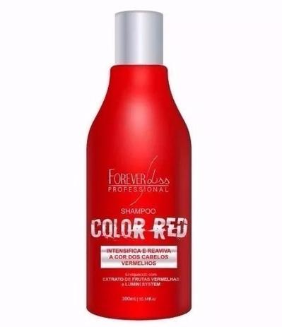Shampoo Color Red Forever Liss 300ml Menor preço em Shampoo Color Red Forever Liss 300ml
