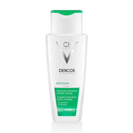 Shampoo Dercos Anticaspa Intensivo Vichy 200ml Menor preço em Shampoo Dercos Anticaspa Intensivo Vichy 200ml