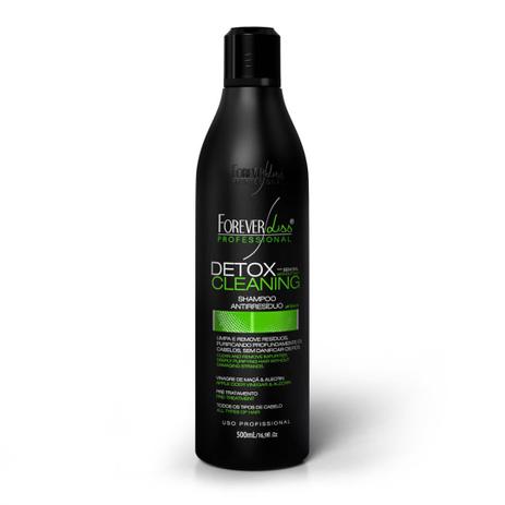 Shampoo Detox Cleaning Antirresíduo Forever Liss 500ml Menor preço em Shampoo Detox Cleaning Antirresíduo Forever Liss 500ml