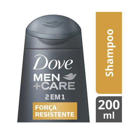 Shampoo Dove 2 em 1 Men Care Força Resistente - 200ml Menor preço em Shampoo Dove 2 em 1 Men Care Força Resistente - 200ml