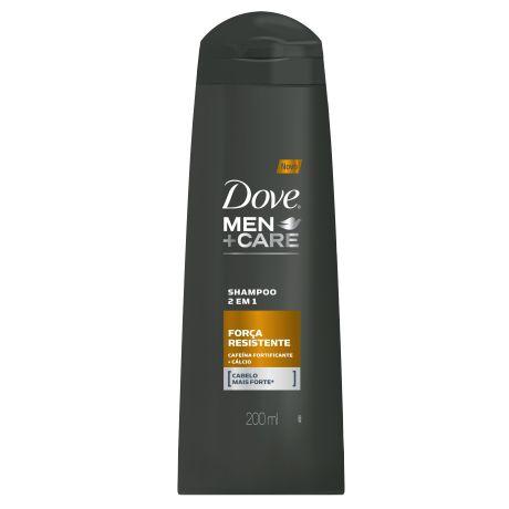 Shampoo Dove Men 2em1 Forc Resist 200 - Unilever Menor preço em Shampoo Dove Men 2em1 Forc Resist 200 - Unilever