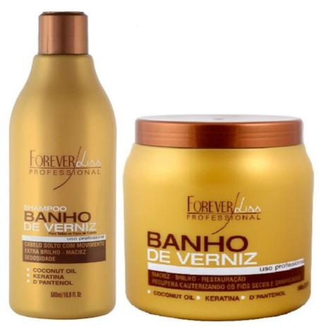 Shampoo e Mascara Para Cabelo Banho de Verniz Forever Liss é ruim? Shampoo e Mascara Para Cabelo Banho de Verniz Forever Liss é boa?
