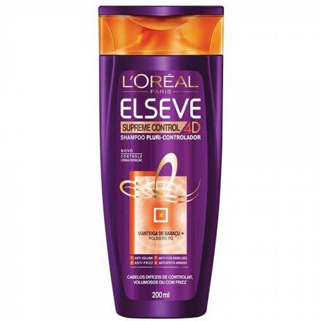 Shampoo Elseve Supreme control 4D (200ML) (Emb. Contém 3un.) - LOréal Menor preço em Shampoo Elseve Supreme control 4D (200ML) (Emb. Contém 3un.) - LOréal