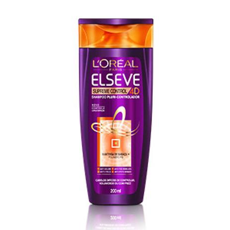 Shampoo Elseve Supreme Control 4D - 200ml Menor preço em Shampoo Elseve Supreme Control 4D - 200ml