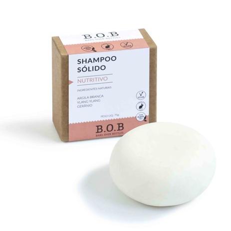 Shampoo em Barra Sólido Nutritivo B.O.B 75g