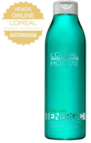 Shampoo Energic Loréal Professionnel Homme 250ml - Loreal Menor preço em Shampoo Energic Loréal Professionnel Homme 250ml - Loreal
