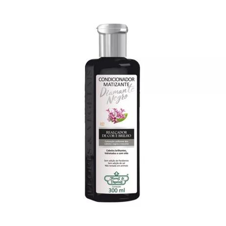 Shampoo Flores e Vegetais Matizante Diamante Negro 300ml Menor preço em Shampoo Flores e Vegetais Matizante Diamante Negro 300ml