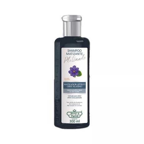 Shampoo Flores e Vegetais Matizante Platinado 300ml Menor preço em Shampoo Flores e Vegetais Matizante Platinado 300ml