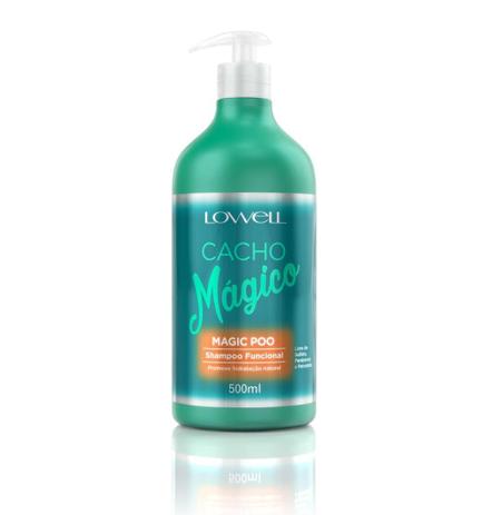 Shampoo Funcional Cacho Mágico 500ml - Lowell Menor preço em Shampoo Funcional Cacho Mágico 500ml - Lowell