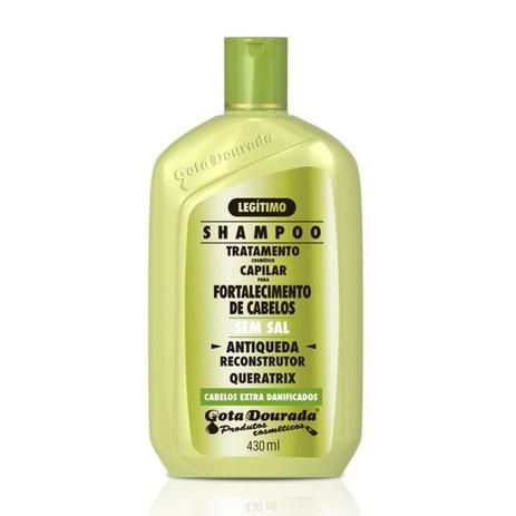Shampoo Gota Dourada Legitimo Fortalecimento Anticaspa 430ml é boa?