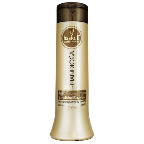 Shampoo Haskell Mandioca 300 ml Menor preço em Shampoo Haskell Mandioca 300 ml