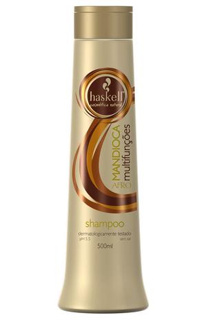 Shampoo Haskell Mandioca Afro 500ml Menor preço em Shampoo Haskell Mandioca Afro 500ml
