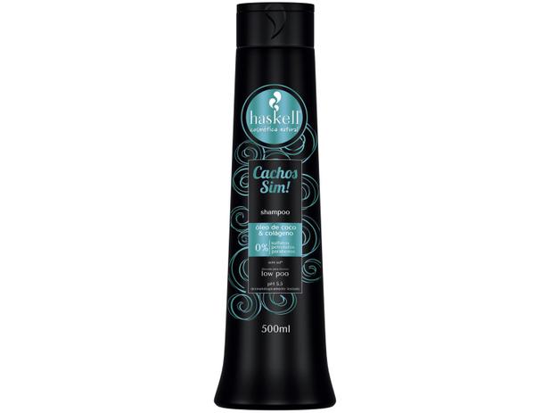 Shampoo Haskell Profissional - Cachos Sim! 500ml Menor preço em Shampoo Haskell Profissional - Cachos Sim! 500ml
