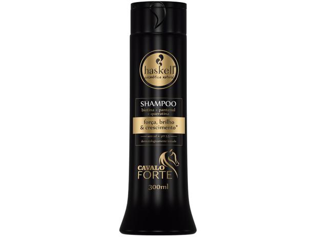 Shampoo Haskell Profissional Cavalo Forte - Força, Brilho e Crescimento 300ml Menor preço em Shampoo Haskell Profissional Cavalo Forte - Força, Brilho e Crescimento 300ml