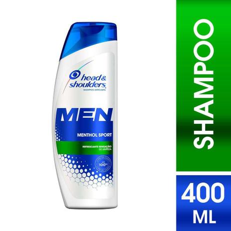 Shampoo Head & Shoulders Anticaspa Menthol Sport Masculino - 400mL é boa?