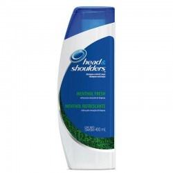 Shampoo Head Shoulders Men Menthol Refrescante 400ml Menor preço em Shampoo Head Shoulders Men Menthol Refrescante 400ml