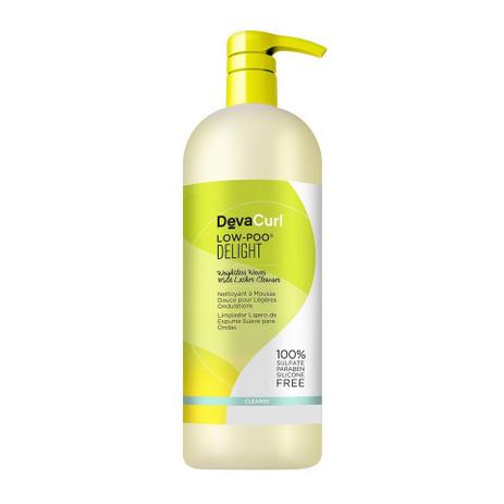 Shampoo higienizador Deva Curl Low Poo Delight - 1000 ml Menor preço em Shampoo higienizador Deva Curl Low Poo Delight - 1000 ml