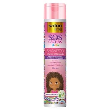 Shampoo infantil salon line 300ml sos kids Menor preço em Shampoo infantil salon line 300ml sos kids