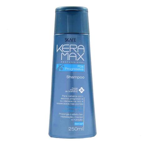Shampoo Keramax Pós-Progressiva 250ml - Skafe Menor preço em Shampoo Keramax Pós-Progressiva 250ml - Skafe