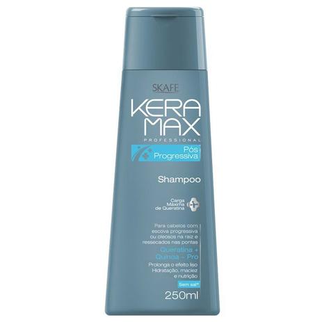Shampoo Keramax Skafe Pós Progressiva 250ml Menor preço em Shampoo Keramax Skafe Pós Progressiva 250ml