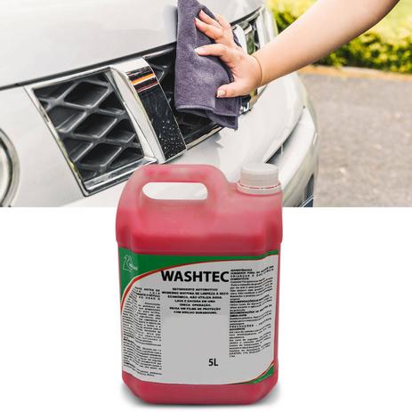 Shampoo Lava Seco Automotivo Washtec Concentrado 1x4 Limpa e Encera 5 Litros - Henlau Menor preço em Shampoo Lava Seco Automotivo Washtec Concentrado 1x4 Limpa e Encera 5 Litros - Henlau
