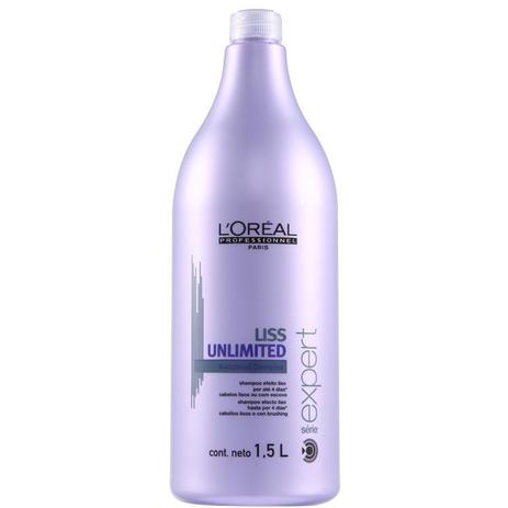Shampoo Liss Unlimited - Loréal 1500ml - Loreal Menor preço em Shampoo Liss Unlimited - Loréal 1500ml - Loreal