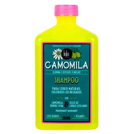 Shampoo Lola Camomila 250ml - Lola cosmetics Menor preço em Shampoo Lola Camomila 250ml - Lola cosmetics