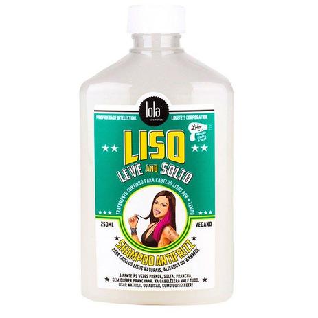 Shampoo Lola Liso, Leve E Solto 250ml - Lola cosmetics é boa?