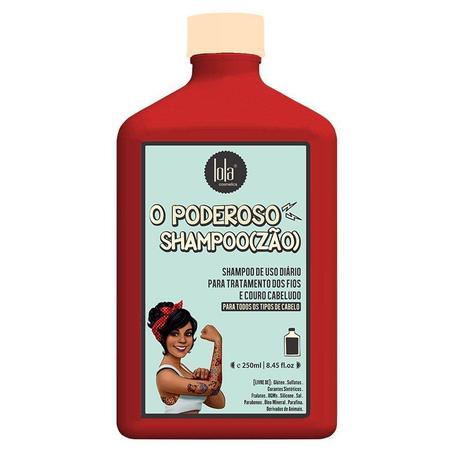 Shampoo Lola O Poderoso Shampoo(zão) 250ml - Lola cosmetics Menor preço em Shampoo Lola O Poderoso Shampoo(zão) 250ml - Lola cosmetics