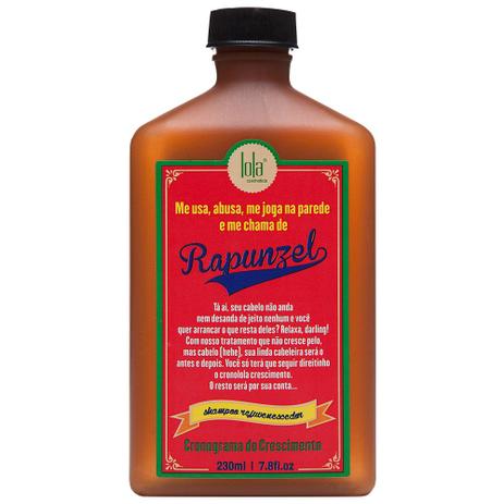 Shampoo Lola Rapunzel - 230ml Menor preço em Shampoo Lola Rapunzel - 230ml
