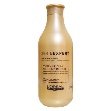 Shampoo LOréal Absolut Repair Cortex Lipidium - 300ml Menor preço em Shampoo LOréal Absolut Repair Cortex Lipidium - 300ml