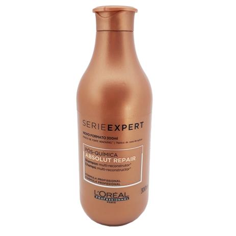 Shampoo Loréal Professionnel Série Expert Absolut Repair Pós Química 300ml - Loréal professionnel Menor preço em Shampoo Loréal Professionnel Série Expert Absolut Repair Pós Química 300ml - Loréal professionnel
