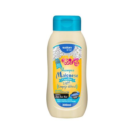 Shampoo Maionese Capilar Light todecacho Limpeza delícia! 300ml - Salon Line Menor preço em Shampoo Maionese Capilar Light todecacho Limpeza delícia! 300ml - Salon Line