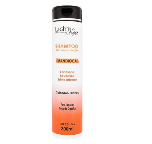 Shampoo Mandioca 300 mL - Light hair Menor preço em Shampoo Mandioca 300 mL - Light hair