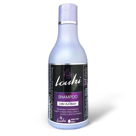 Shampoo Matizador Blond Platinum - 300 ml Louhi Cosméticos Menor preço em Shampoo Matizador Blond Platinum - 300 ml Louhi Cosméticos