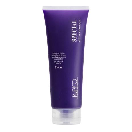 shampoo matizador K.Pro silver blond special - 240ml Menor preço em shampoo matizador K.Pro silver blond special - 240ml
