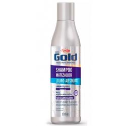 Shampoo Matizador Niely Gold Louro Absoluto 300 ml Menor preço em Shampoo Matizador Niely Gold Louro Absoluto 300 ml