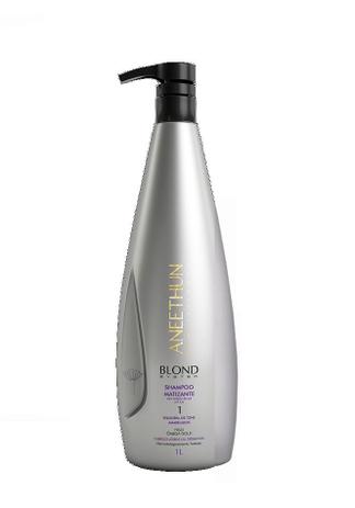 Shampoo Matizante Blond System Aneethun 1 Litro Menor preço em Shampoo Matizante Blond System Aneethun 1 Litro