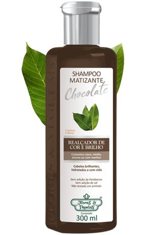 Shampoo Matizante Flores Vegetais Chocolate - 300ml Menor preço em Shampoo Matizante Flores Vegetais Chocolate - 300ml