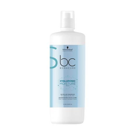 shampoo micelar Schwarzkopf bc bonacure hyaluronic moisture kick - 1l Menor preço em shampoo micelar Schwarzkopf bc bonacure hyaluronic moisture kick - 1l