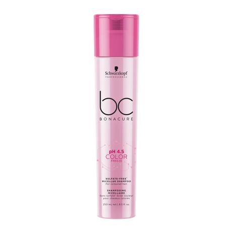 shampoo micelar Schwarzkopf bc bonacure ph 4.5 color freeze - 250ml Menor preço em shampoo micelar Schwarzkopf bc bonacure ph 4.5 color freeze - 250ml