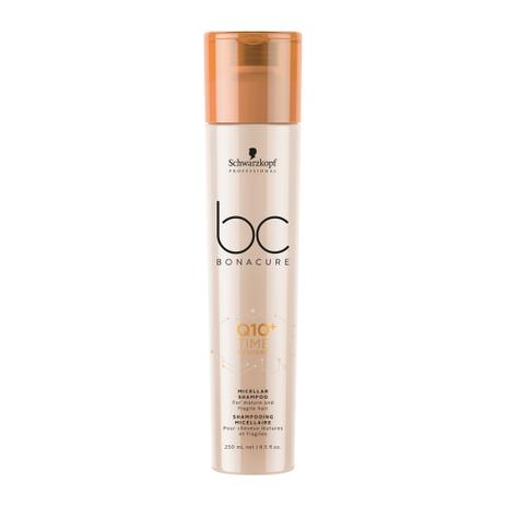 shampoo micelar Schwarzkopf bc bonacure q10+ time restore - 250 ml Menor preço em shampoo micelar Schwarzkopf bc bonacure q10+ time restore - 250 ml