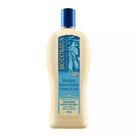 Shampoo Neutro Proteínas Do Leite 500ml - Bio Extratus Menor preço em Shampoo Neutro Proteínas Do Leite 500ml - Bio Extratus