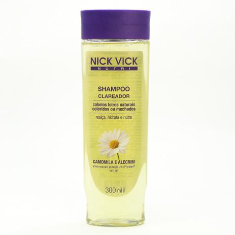 Shampoo Nick Vick Nutri Clareador 300ml - Nick vick Menor preço em Shampoo Nick Vick Nutri Clareador 300ml - Nick vick