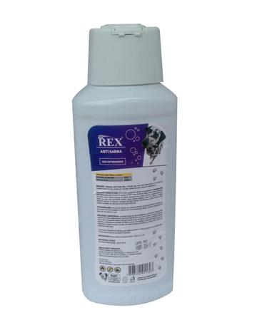 Shampoo para Cães Rex Anti Sarna - 750 ml Menor preço em Shampoo para Cães Rex Anti Sarna - 750 ml