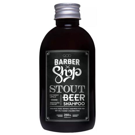 Shampoo Qod Barber Shop Stout Beer - 250ml Menor preço em Shampoo Qod Barber Shop Stout Beer - 250ml