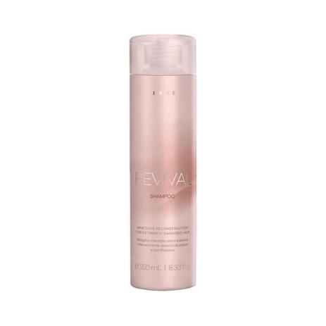 Shampoo Reconstrutor Braé Revival Cabelos Danificados - 250ml Menor preço em Shampoo Reconstrutor Braé Revival Cabelos Danificados - 250ml